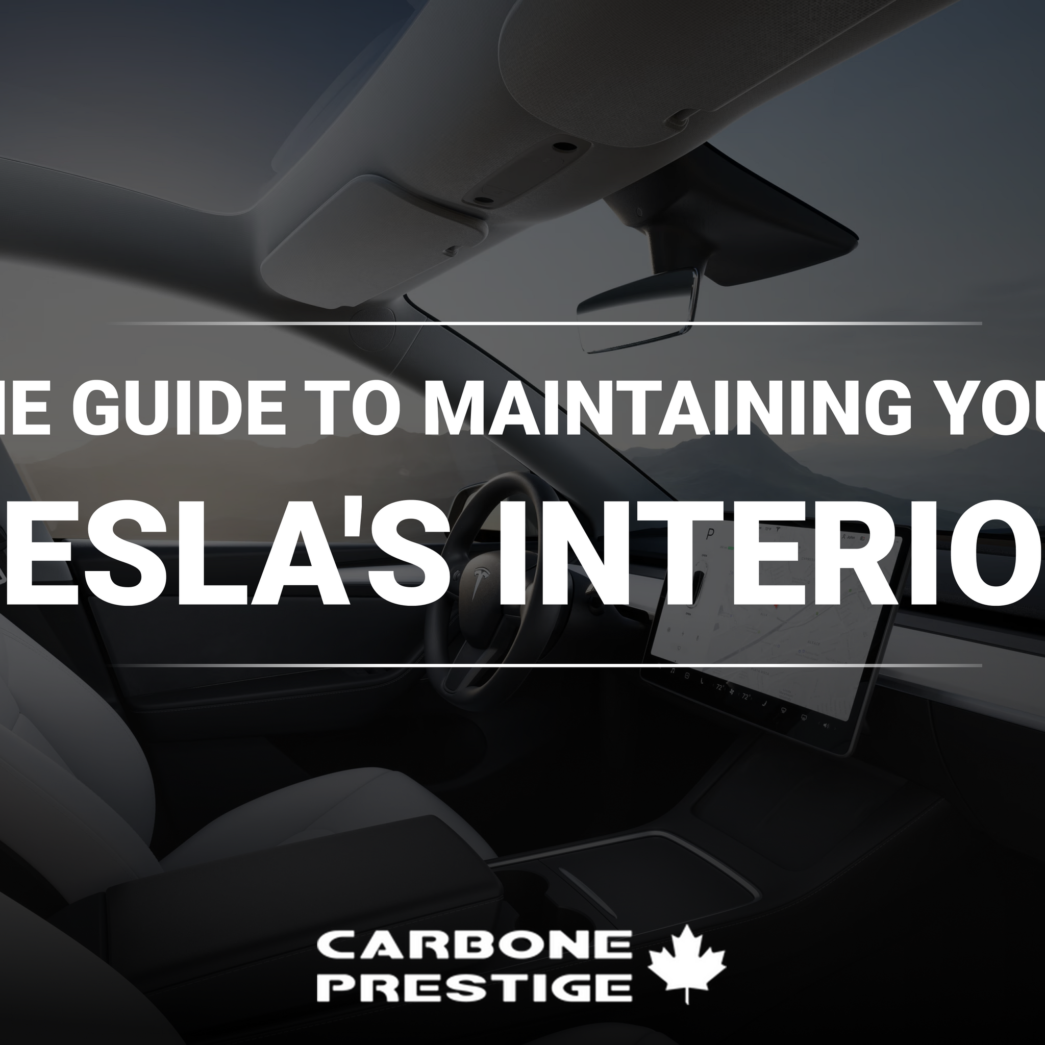 The Guide to Maintaining Your Tesla's Interior: Tips and Must-Have Accessories