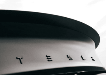 TESLA Rear Trunk Emblem Letters | Tesla Model 3 & Y