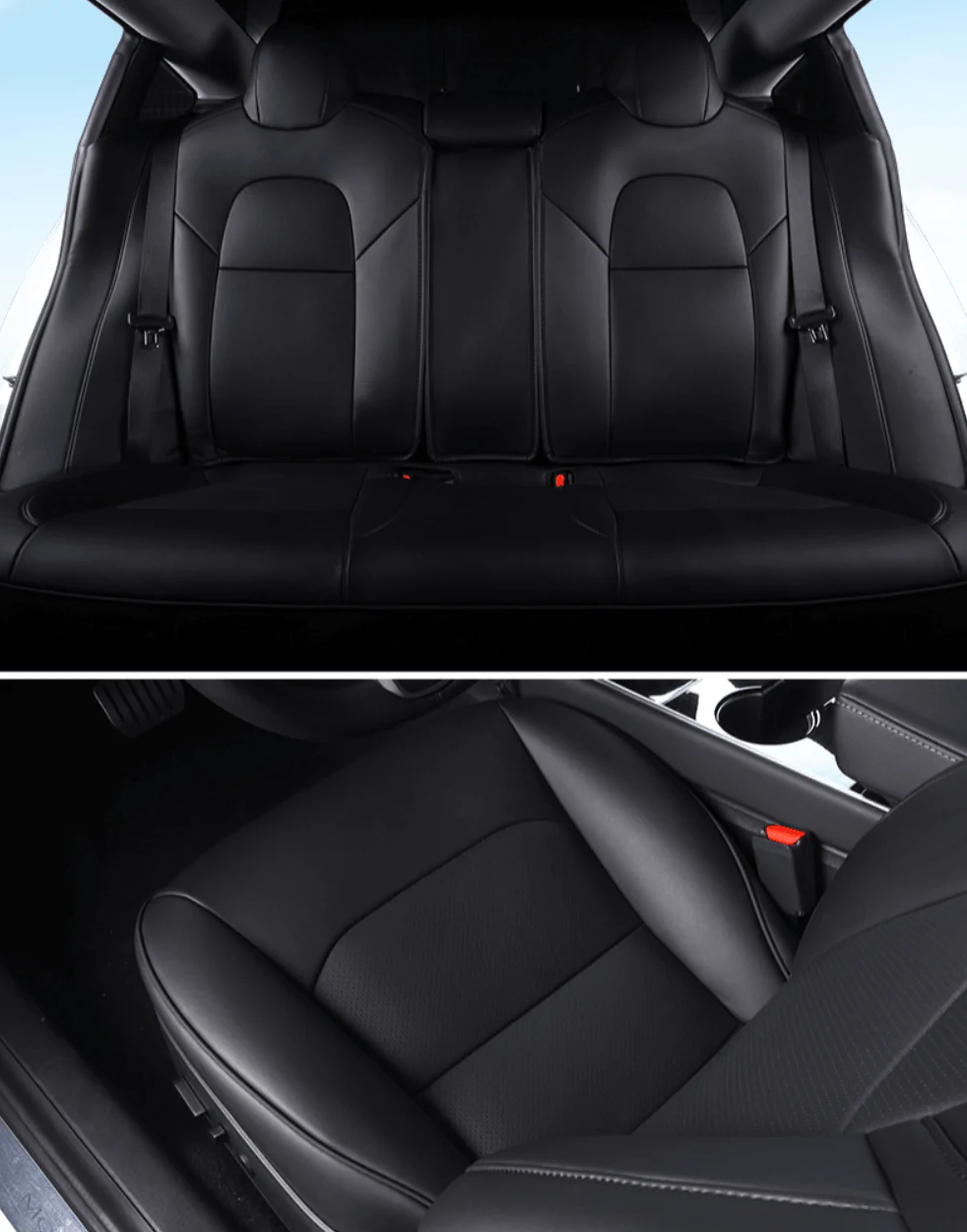 Car Seat Cover Set | Tesla Model 3 - Carbone Prestige Shop