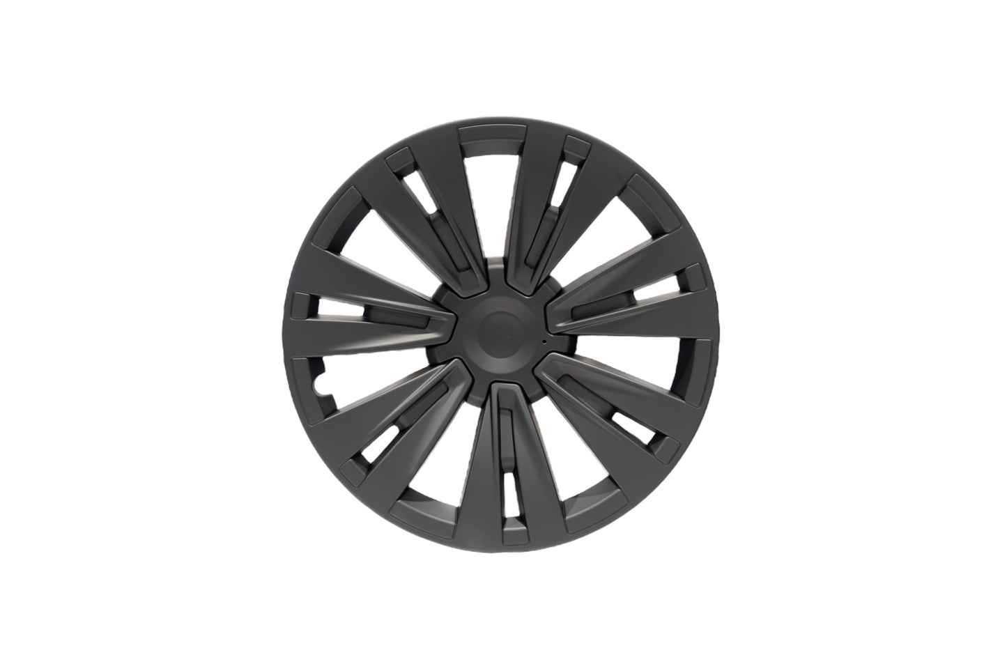 Model Y | 19-inch Whirlwind Matte Black Wheel Cover (Asymmetrical Model 2)