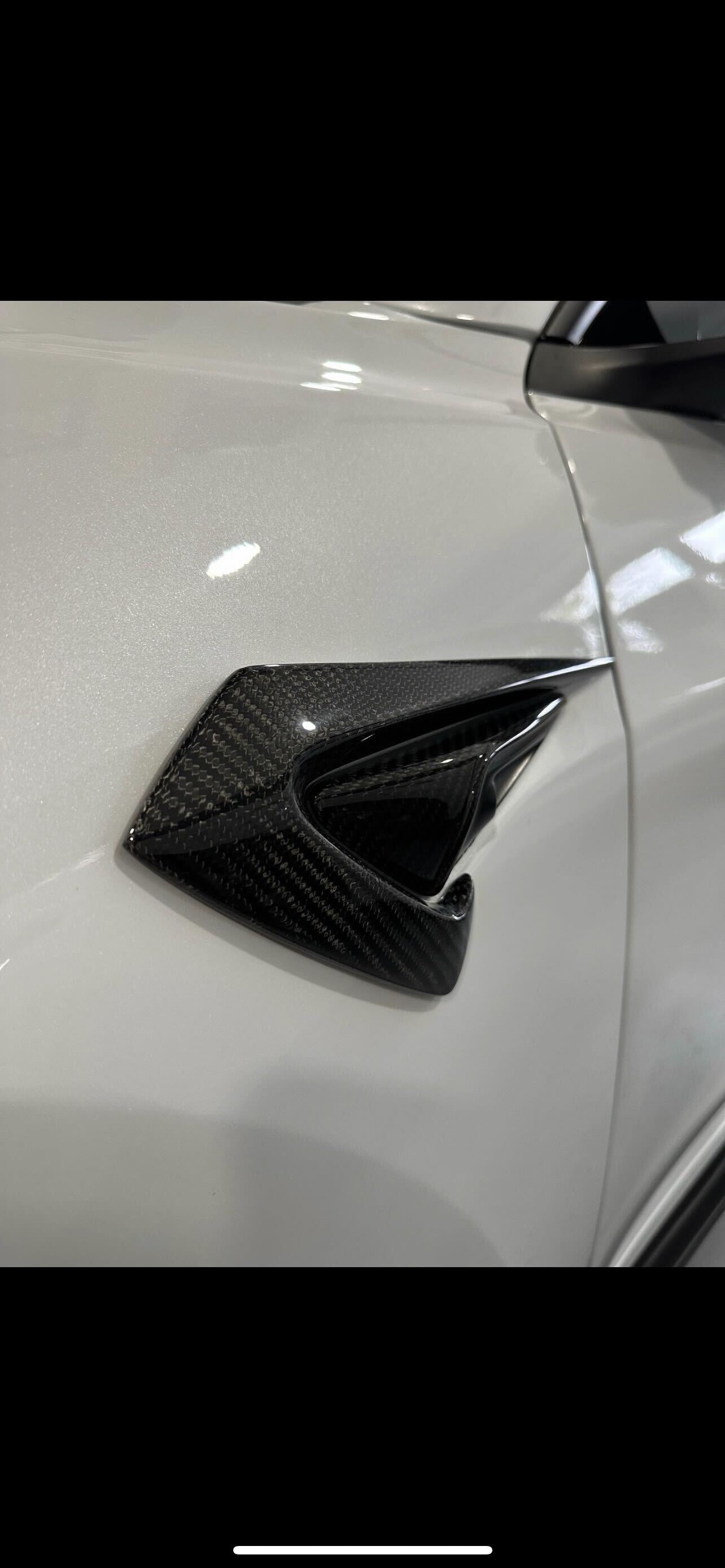 CMST Carbon Fiber Fender Trim | Tesla Model 3 - Carbone Prestige Shop