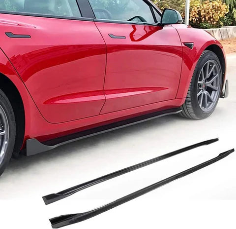 Model 3 (2018-2023) | Side skirt en fibre de carbone