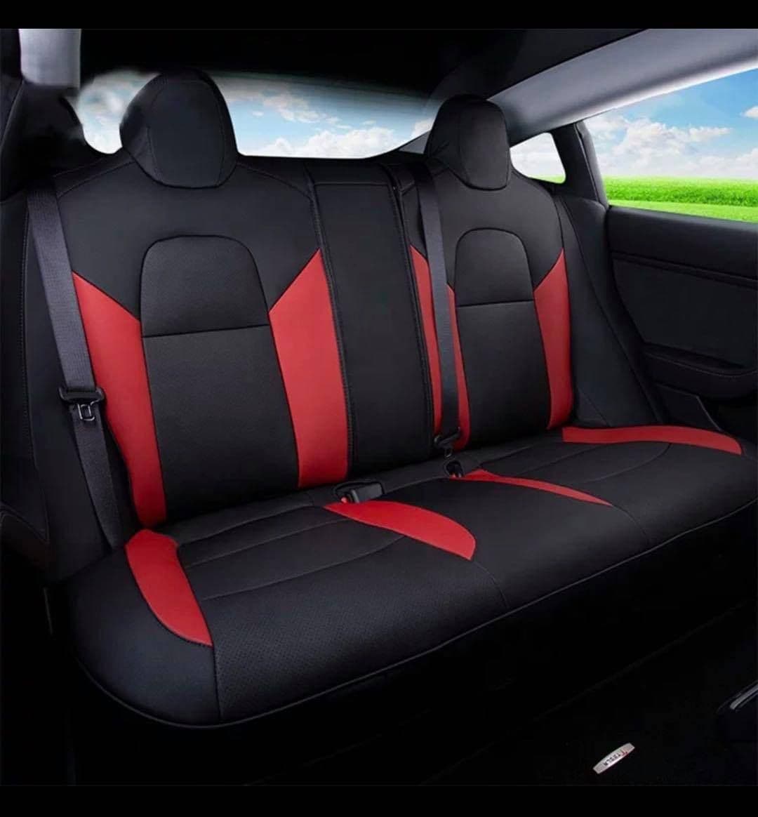 Tesla model online y seat material