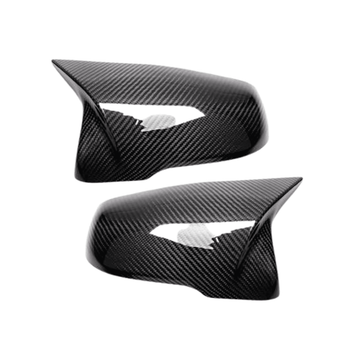 Carbon Fiber Mirror Caps Sporty Style | Tesla Model Y