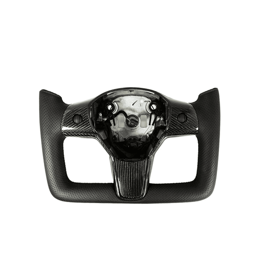 Custom Yoke steering wheel | Model 3 & Y - Carbone Prestige Shop