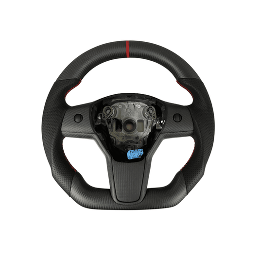 Custom Steering Wheel | Model 3 & Y - Carbone Prestige Shop