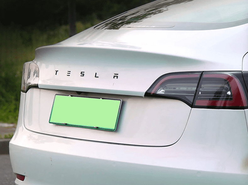 SALE! Tesla Model 3 Y Trunk Accent - Custom Text decals & stickers